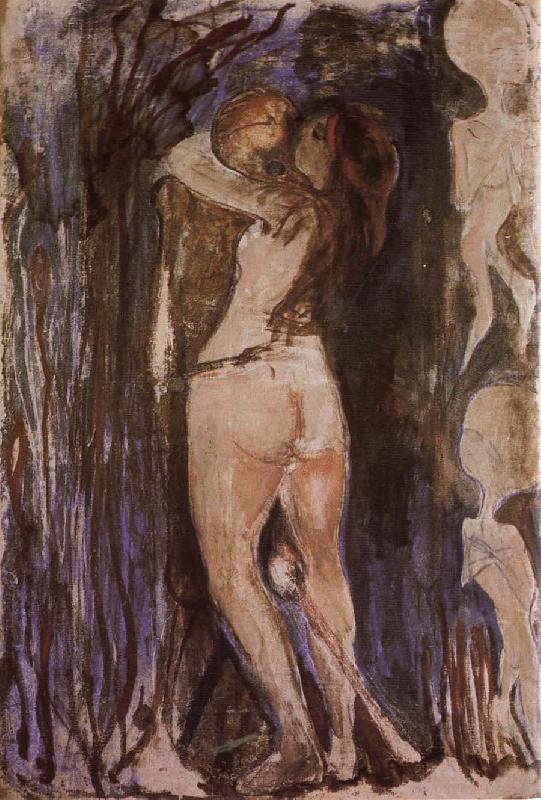 Edvard Munch Woman and death